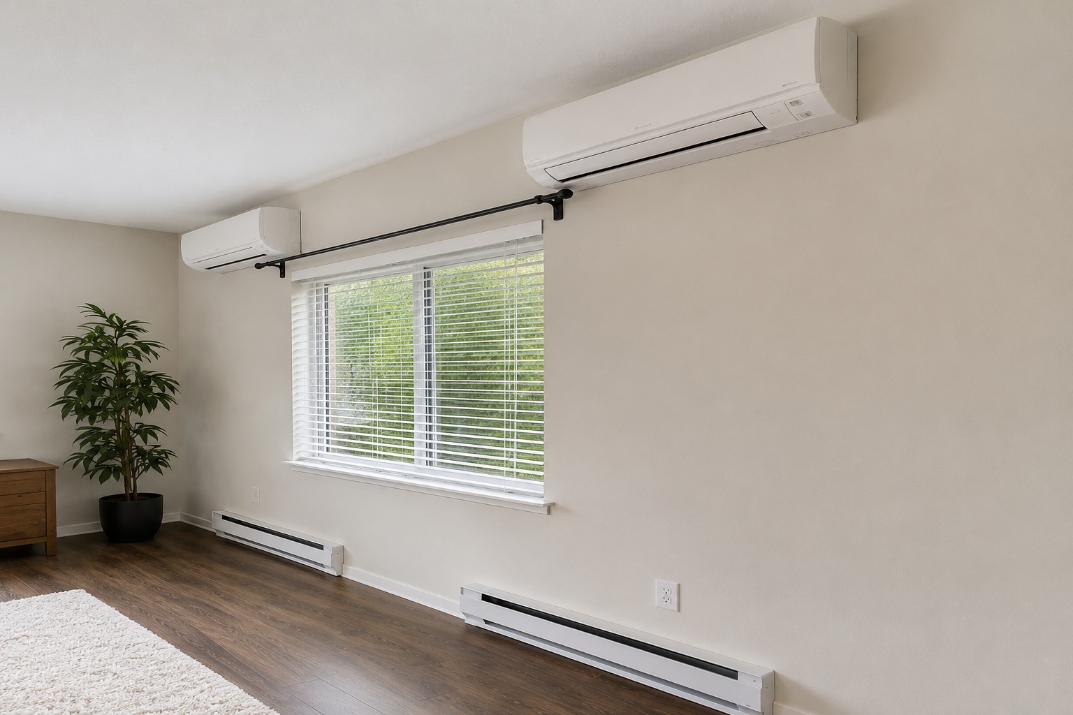 Ductless heat pump retrofit in Kitsilano